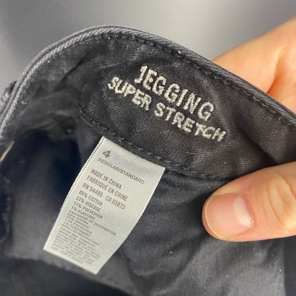 AEO | Jegging Super Stretch Jeans Black - Picture 6 of 6